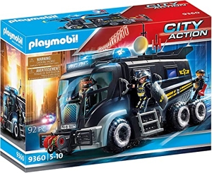 Playmobil 6919 Commissariat de Police avec Prison- City Action- Les  policiers - City Action Les policiers : : Jeux et Jouets