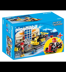 Playmobil City Action 6157 Coffre Atelier de moto - Playmobil