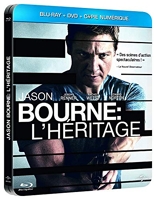 Jason Bourne - L'héritage [Blu-Ray + DVD-Édition boîtier SteelBook]
