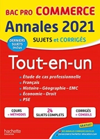 Annales Bac 2021 Tout-En-Un Bac Pro Commerce