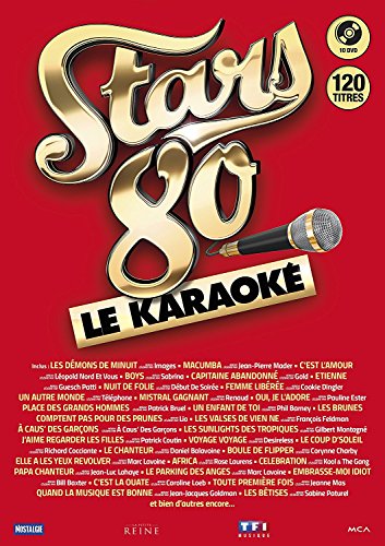 Stars 80, Le karaoké-Coffret 10 DVD, Karaoke - les Prix d'Occasion