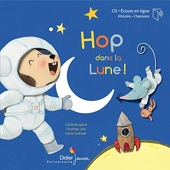 Hop, dans la lune ! Livre-CD