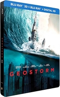 Geostorm - Édition Limitée SteelBook - Blu-ray 3D [Combo Blu-ray 3D + Blu-ray + Copie digitale - Édition boîtier SteelBook]