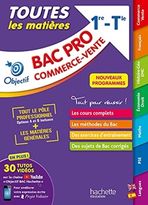 Objectif BAC PRO Métiers du commerce et de la vente - (1re et Term) - TLM BAC 2022 - Nouveaux programmes d'Alain Prost