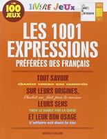 Livre jeux les 1001 expressions préférées des Français