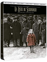 La Liste de Schindler [Édition 25ème anniversaire-4K Ultra HD Blu-Ray Bonus + Digital-Boîtier SteelBook]