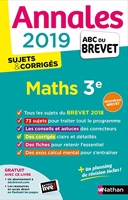 Annales ABC du Brevet 2019 Maths - Sujets et Corrigés