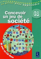 Concevoir Jeu De Societe + Cd
