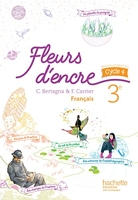 Fleurs d'encre français cycle 4 / 3e - Livre élève - éd. 2016