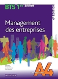 Les Nouveaux A4 Management des entreprises BTS 1re année - 4e édition by Michel Scaramuzza (2015-04-29) - Foucher - 29/04/2015