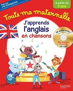 Toute Ma Maternelle J'apprends l'anglais + CD audio dès 3 ans de Joanna Le May