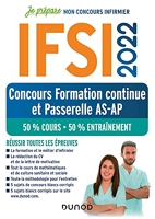 IFSI 2022 Concours Formation continue et Passerelle AS-AP - 50% Cours - 50% Entraînement