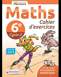 Cahier d'Exercices iParcours Maths 6e (2019)
