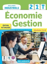 Économie-Gestion 2de, 1re, Tle Bacs Pros Industriels (2022) - Pochette élève de Dominique Audrain