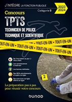 Concours TPTS - Technicien Police technique et scientifique - 2023-2024 - Tout-en-un (2023-2024)