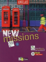 New Missions Anglais 2de 2014 Manuel de l'élève avec DVD vidéo - Livre de l'élève avec DVD
