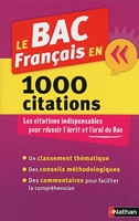 Le BAC Français en 1000 citations