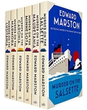 Edward Marston Ocean Liner Mysteries Collection 6 Books Set (Murder on the Lusitania, Murder on the Mauretania, Murder on the Minnesota, Murder on the Caronia, Marmora, Salsette)