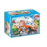 Playmobil - Ambulance et Secouristes - 70049, 12.5 x 24.8 x 34.8 cm, Coloré