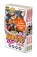 Pack tome 1 + tome 2 + tome 3 de Naruto