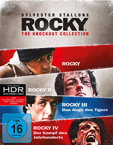 Rocky 4-Film Collection - 4K UHD - 4K Ultra HD Blu-ray - The Knockout ...