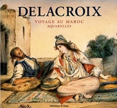 Delacroix - Voyage au Maroc, Aquarelles