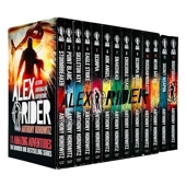 Alex Rider Series 13 Books Collection Set By Anthony Horowitz (Stormbreaker, Point Blanc, Skeleton Key, Eagle Strike, Secret Weapon, Nightshade & More)