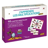 J'apprends les multiplications autrement - 10 Cartes Mentales Pour Apprendre Facilement Les Tables De Multiplication ! + 120 Cartes À Jouer Pour S'Entraîner En S'Amusant + 1 Livret Explicatif