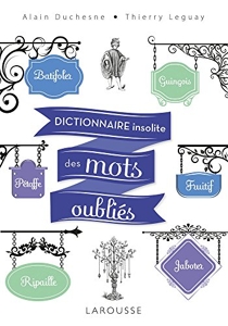 Dictionnaire insolite des mots oubliés d'Alain Duchesne