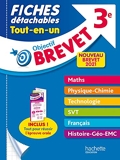 Objectif Brevet 3e - Fiches détachables Tout-en-Un - Brevet 2021 - Hachette Éducation - 08/07/2020
