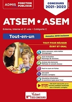 Concours ATSEM et ASEM - Catégorie C - Tout-en-un - Agent (territorial) spécialisé des écoles maternelles - Concours externe, interne, 3e voie - 2021-2022