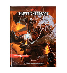 Dungeons & dragons player's handbook core rulebooks