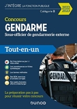 Concours Gendarme - Sous-officier de gendarmerie externe - 2022/2023 - Tout-en-un (2022-2023)