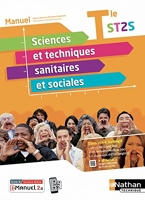 Sciences et techniques sanitaires et sociales Manuel - Term ST2S - Livre + licence élève - 2022. Tle ST2S (manuel)