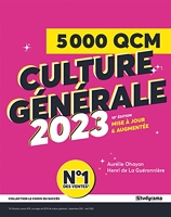 5000 QCM de culture générale 2022-2023