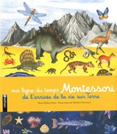 Ma Ligne du temps Montessori de l'arrivée de la vie sur Terre - L'arrivée de la vie sur terre - Frise Montessori de 2,5 mètres - Dès 6 ans