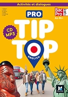 PRO TIP TOP ENGLISH 1re-Tle Bac Pro - Ed. 2020 - CD Audio