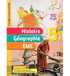 Fiches d'activités Histoire-Géographie-EMC 5e