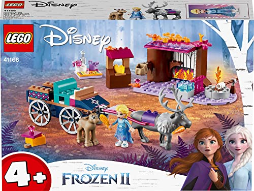 LEGO 41166 Disney L'Aventure en Calèche d'Elsa, Jouet de