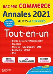 Annales Bac 2021 Tout-En-Un Bac Pro Commerce d'Alain Prost