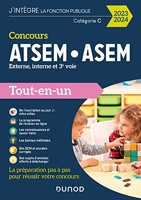Concours ATSEM ASEM - 2023-2024 - Externe, interne et 3e voie - Tout-en-un (2023-2024)
