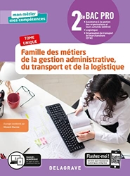 Famille des métiers de la Gestion administrative, du Transport et de la Logistique 2de Bac Pro GATL (2020) - Pochette élève de Jihane Aloui