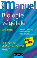 Mini manuel de biologie végétale - Cours + QCM