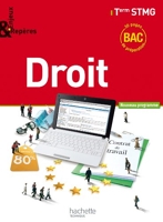 Enjeux et Repères Droit Terminale STMG - Livre élève format compact - Ed. 2013