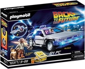Playmobil 70317 Back to The Future Delorean- Back to The Futur - Retour vers Le Futur - Voiture Collector pour Les Fans