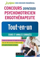 Concours Psychomotricien Ergothérapeute - Tout-en-un - Cours et annales corrigées