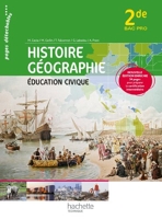 Histoire Géographie Education civique 2de Bac Pro - Livre élève consommable - Ed. 2013