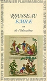 Emile, Ou De L'Education - Garnier-Flammarion, Collection GF, N°117