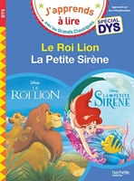 Disney - Le Roi Lion / La petite sirène - Spécial DYS (dyslexie)