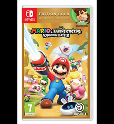 Mario + Les Lapins Crétins Kingdom Battle sur Nintendo Swicth Occasion